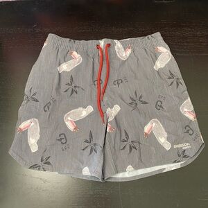 Emerson Gray Toucan Print Men's Swim Trunks